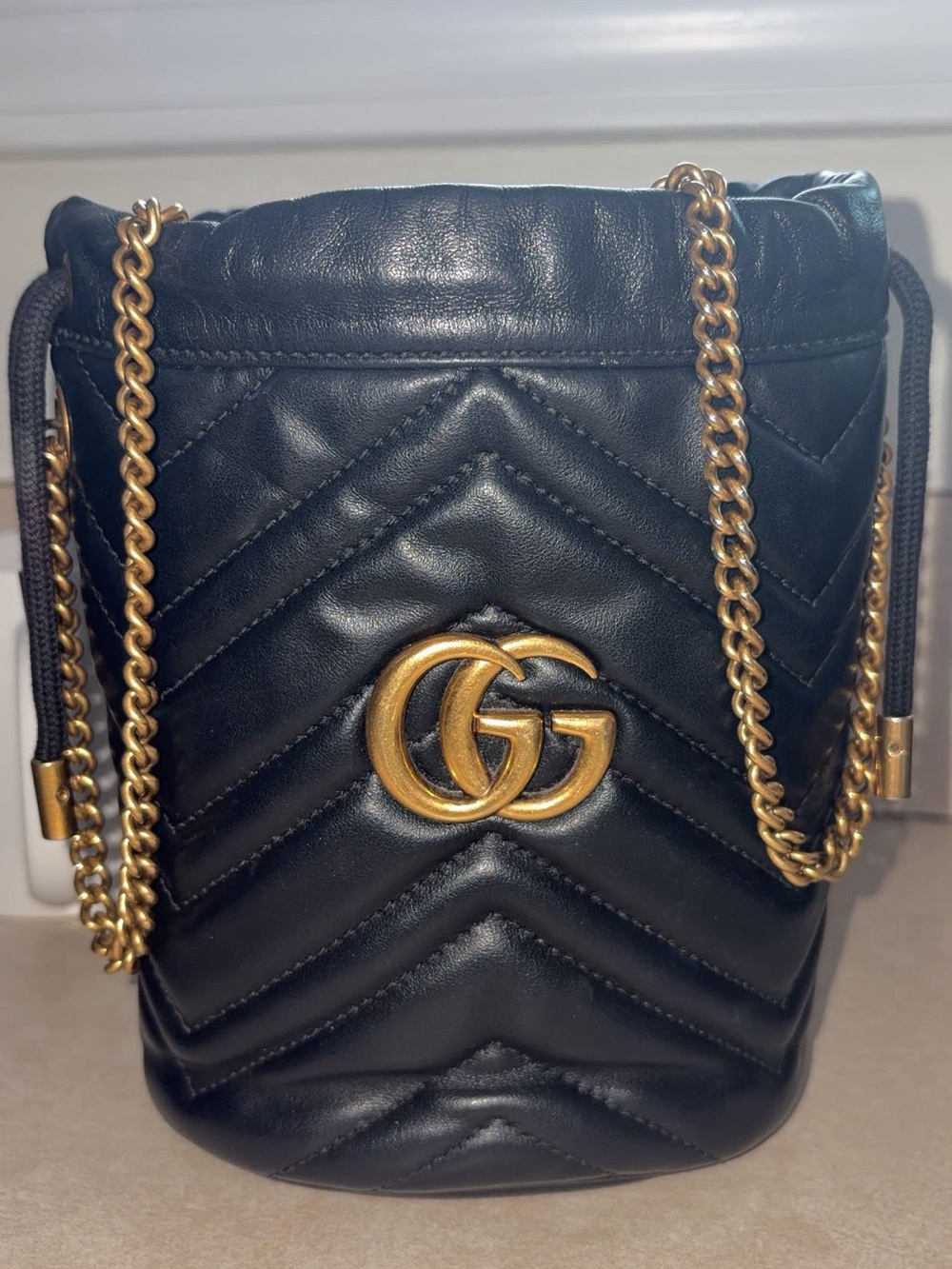 Gucci bucket bag